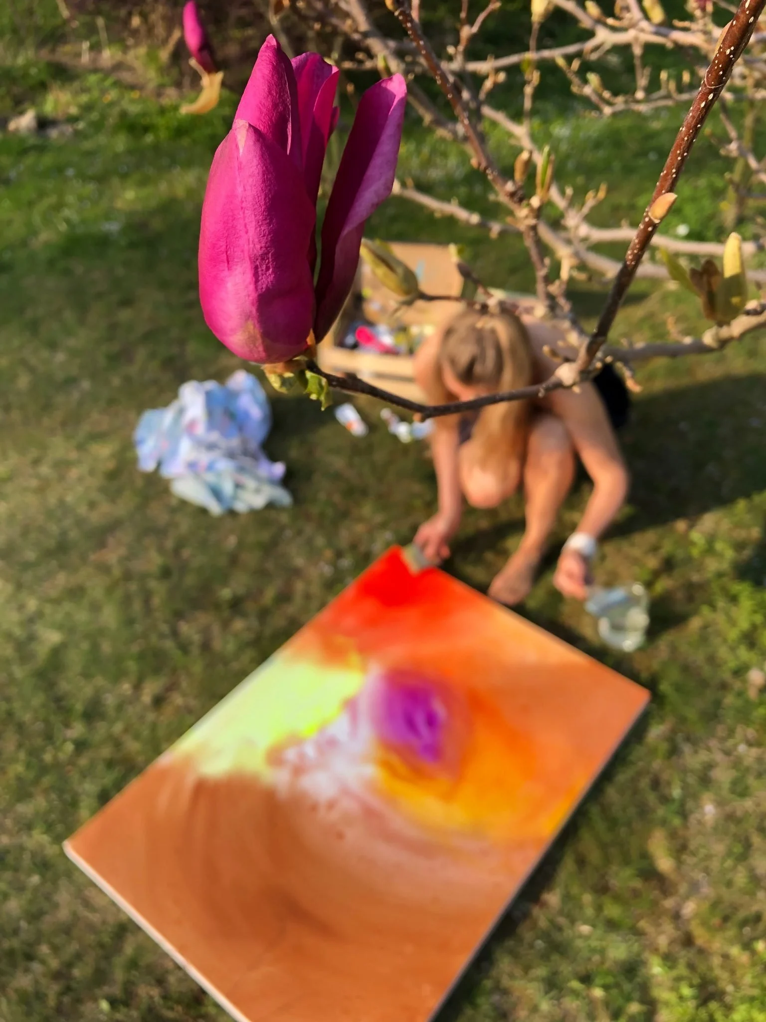 UNDER MAGNOLIA TREE (6)